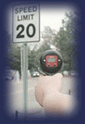 Radar Caught You Speeding - Obey The Speed Limit - Or Pay The High Fines