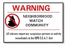 EOPD Is A Neighborhood Watch Community